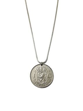 1969 Dutch “Crowned Lion” Coin Necklace